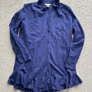Beach House Cover Up 100% Cotton Large